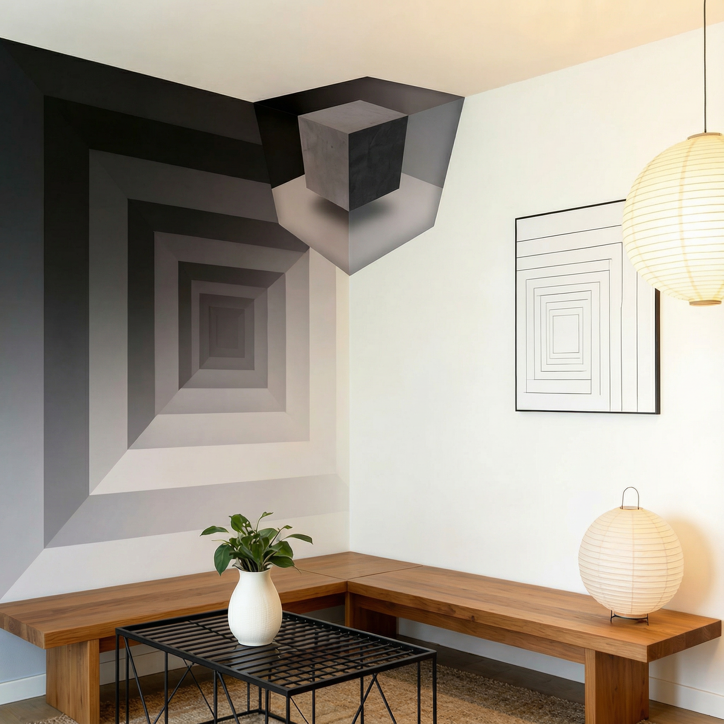 NOVA Corners - 3D Illusion Wall Art For Empty Corners