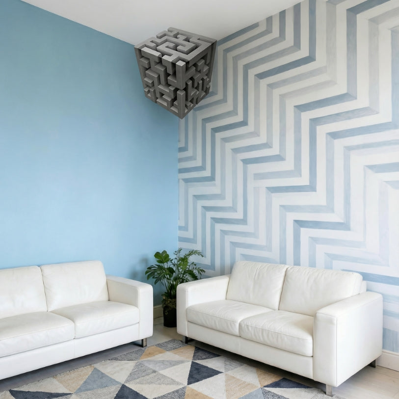 NOVA Corners - 3D Illusion Wall Art For Empty Corners
