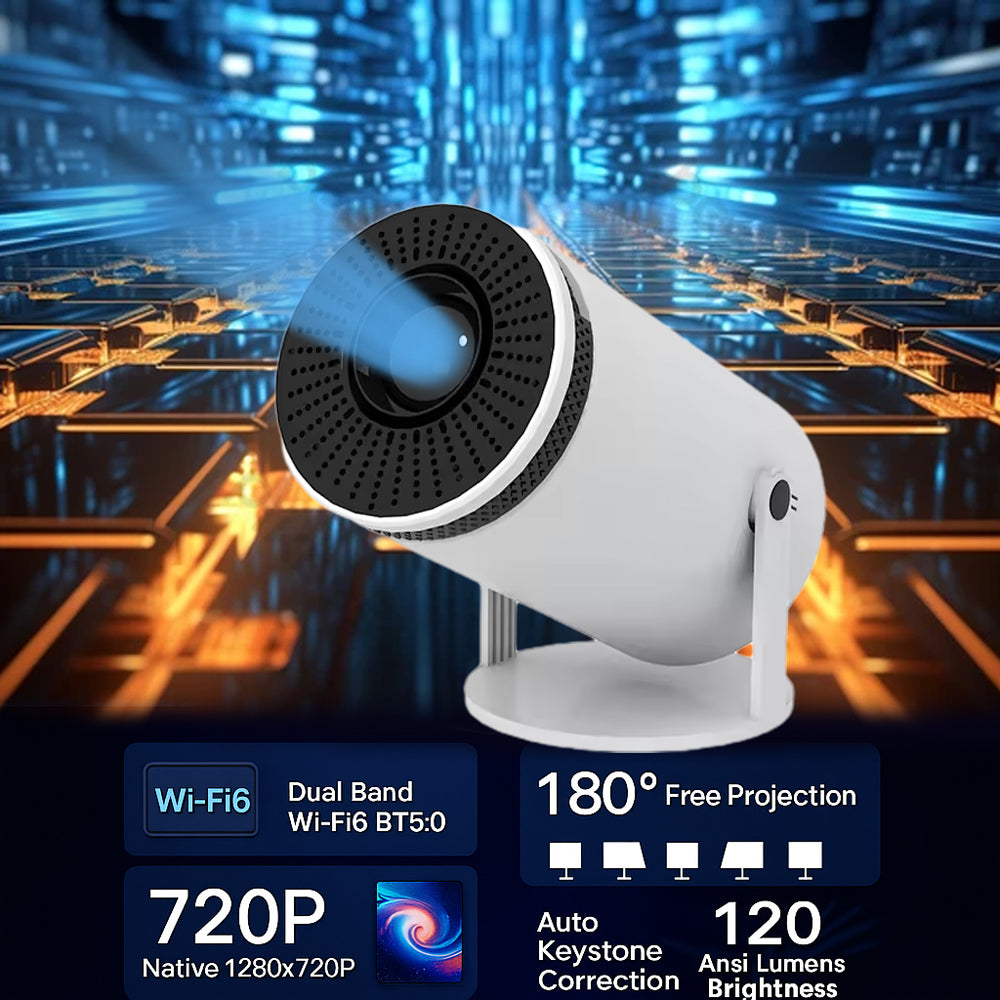 Y5S Mini Projector HD Projector Mobile Cinema