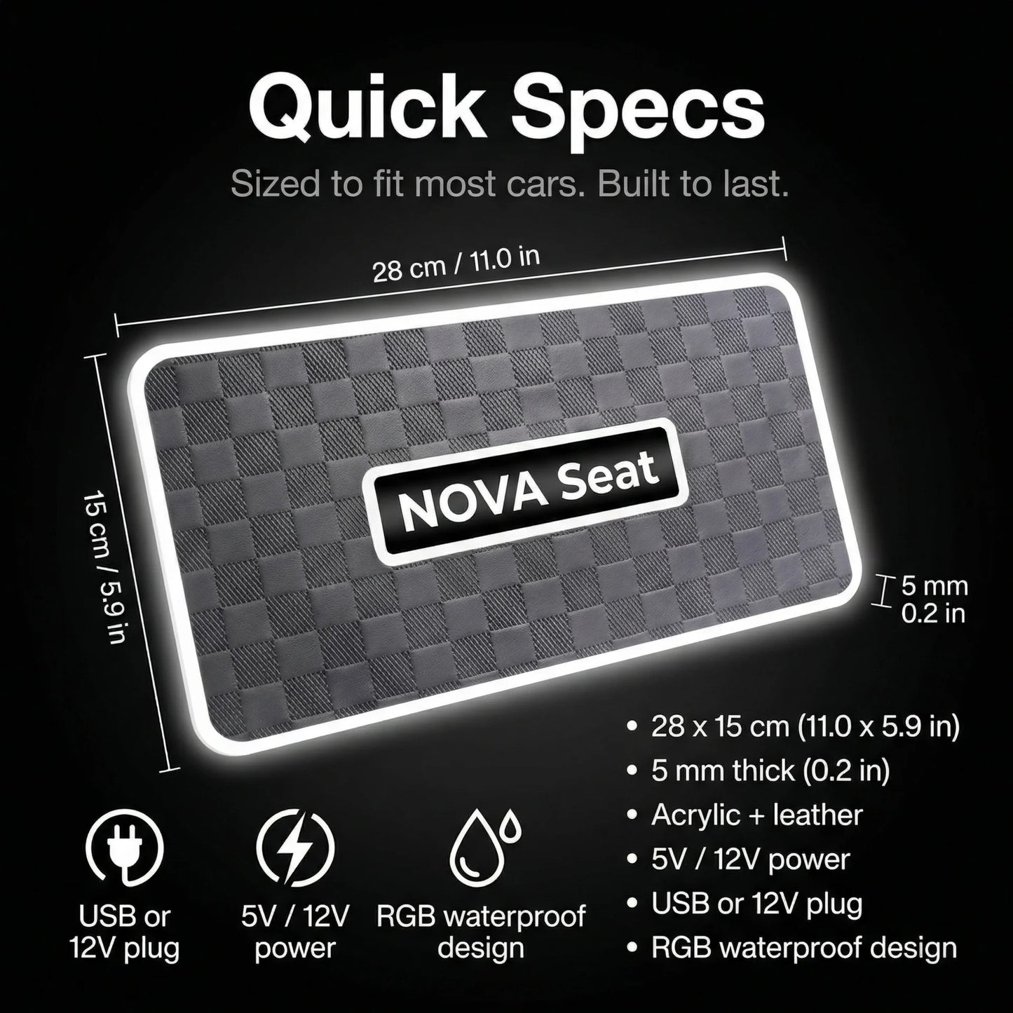 NOVA Seats