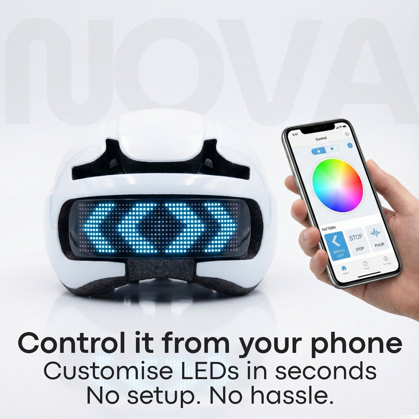 The Nova LED Helmet