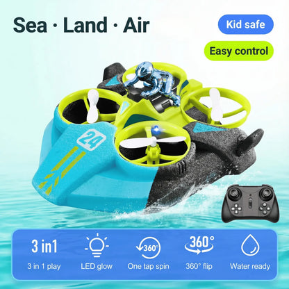 TriZone 3 in 1 Stunt RC Drone