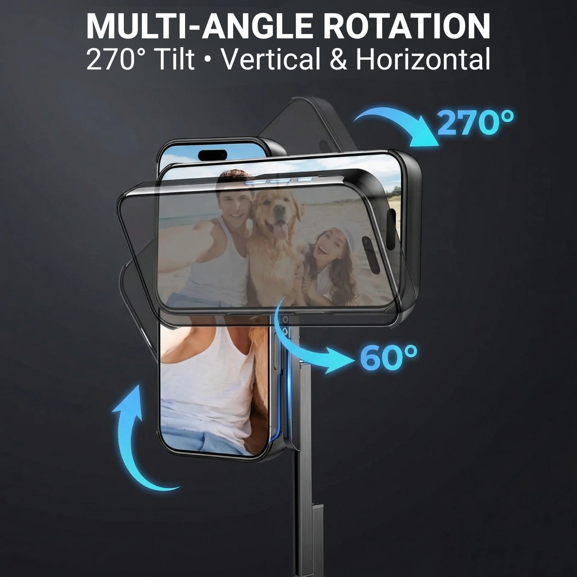 NOVA 3-in-1 Selfie Stick iPhone Case