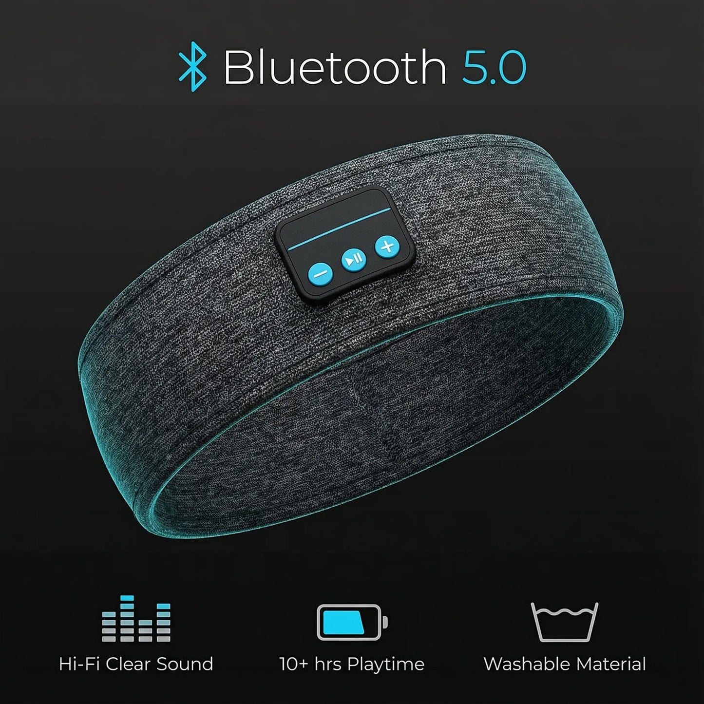 MotionBand Sport Headband Headphones