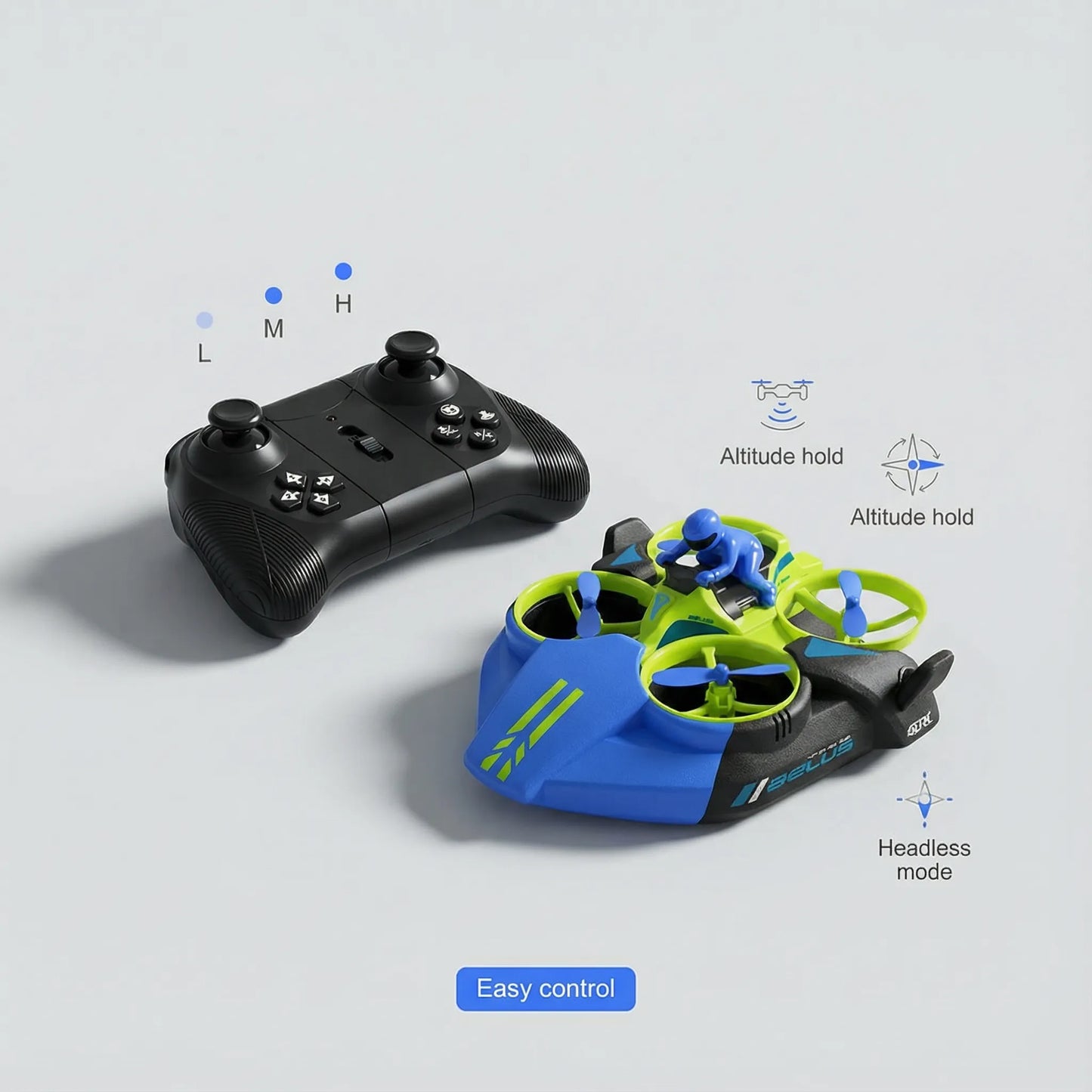 TriZone 3 in 1 Stunt RC Drone